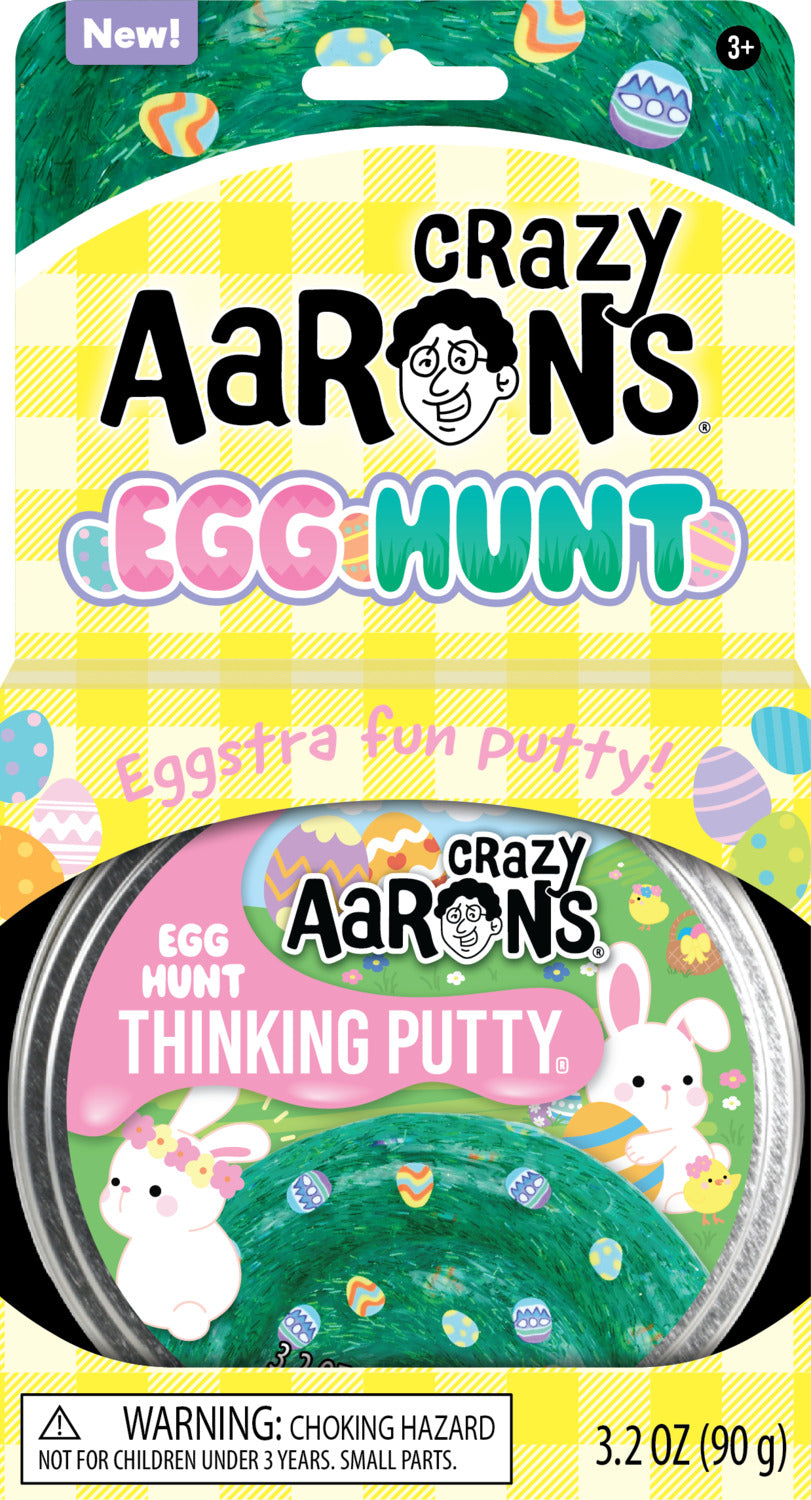 Egg Hunt - Full Size 4" Thinking Putty Tin