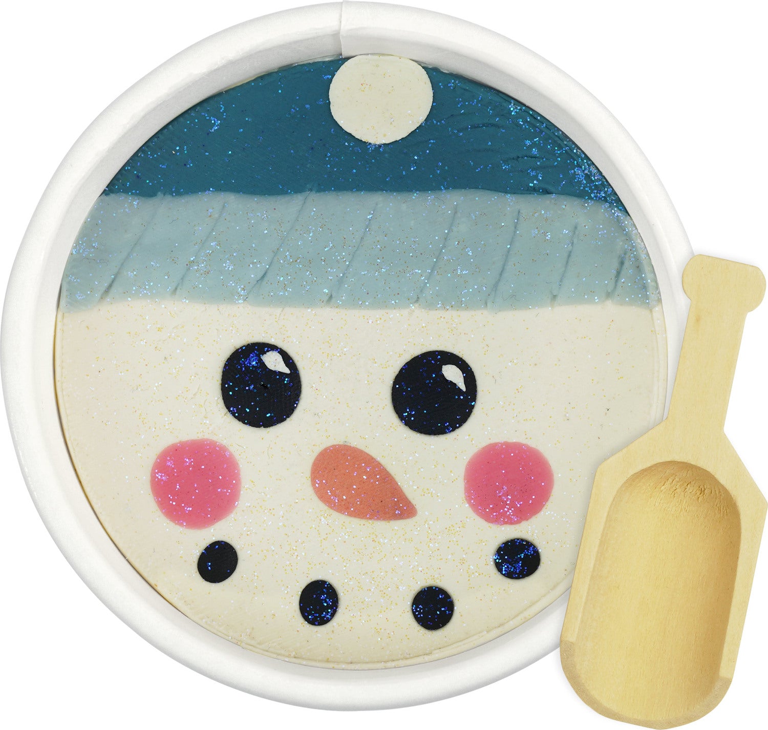 Land of Dough Frosty Friend Holiday 7 Ounce Luxe Cup