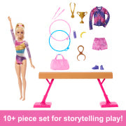 Barbie: Gymnastics Playset Blonde