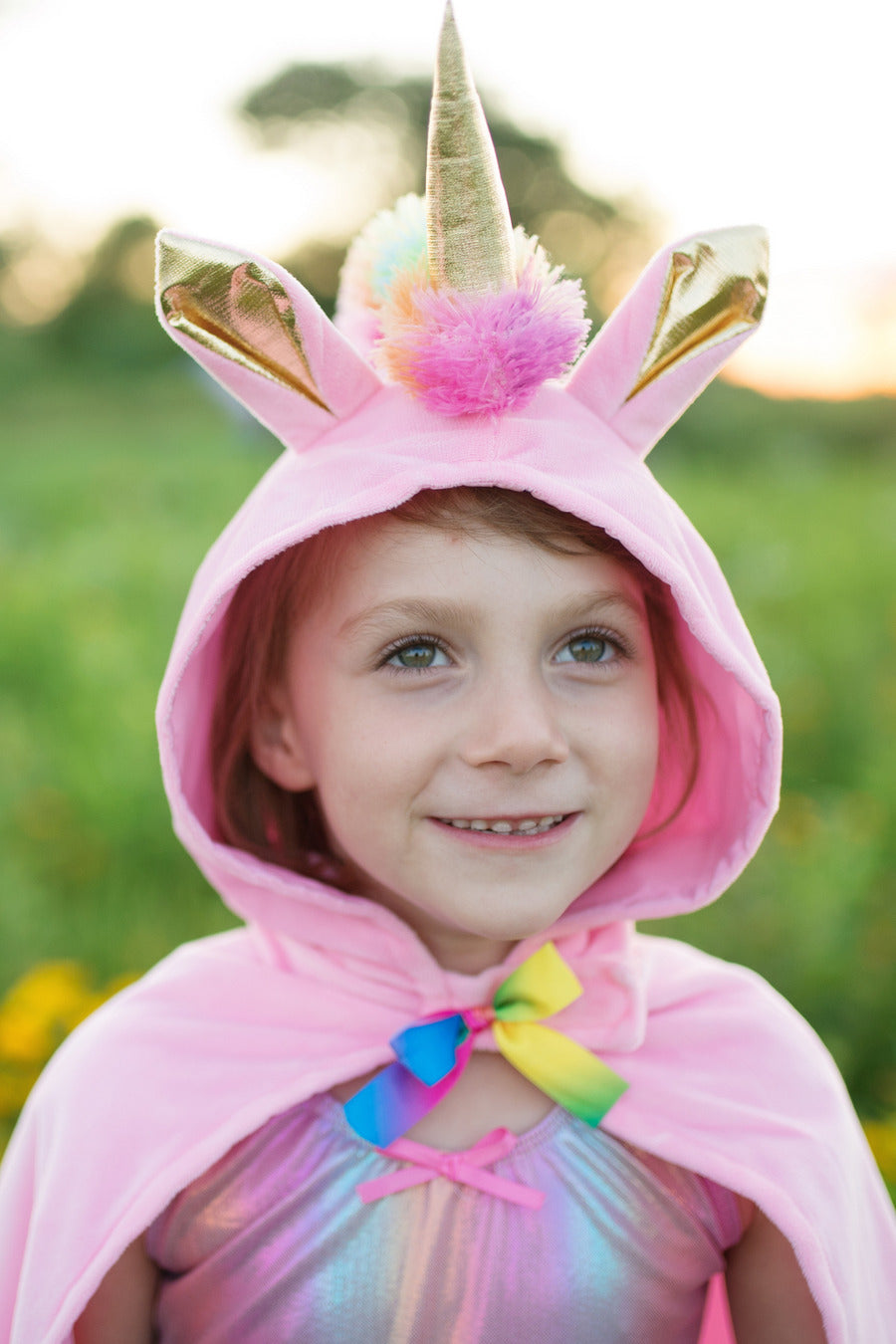 Pink Unicorn Cape (Size 5/6)