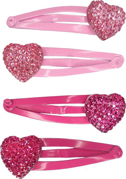 Sparkly My Heart Hair Clips (assorted)