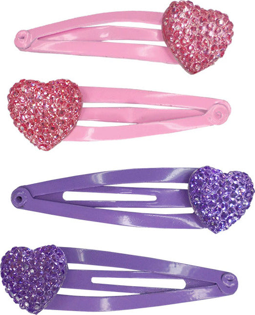 Sparkly My Heart Hair Clips (assorted)