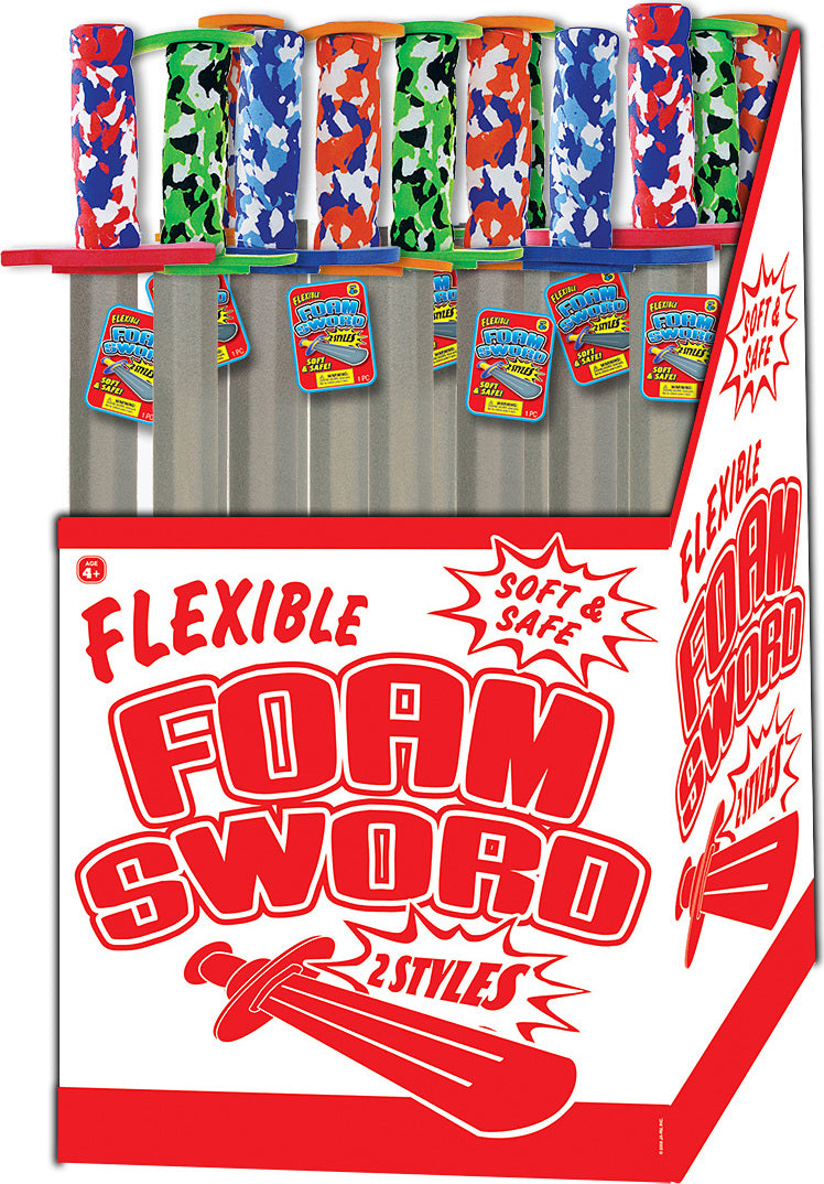 FOAM SWORD floor display 24