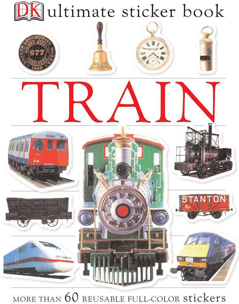 Ultimate Sticker Book Train