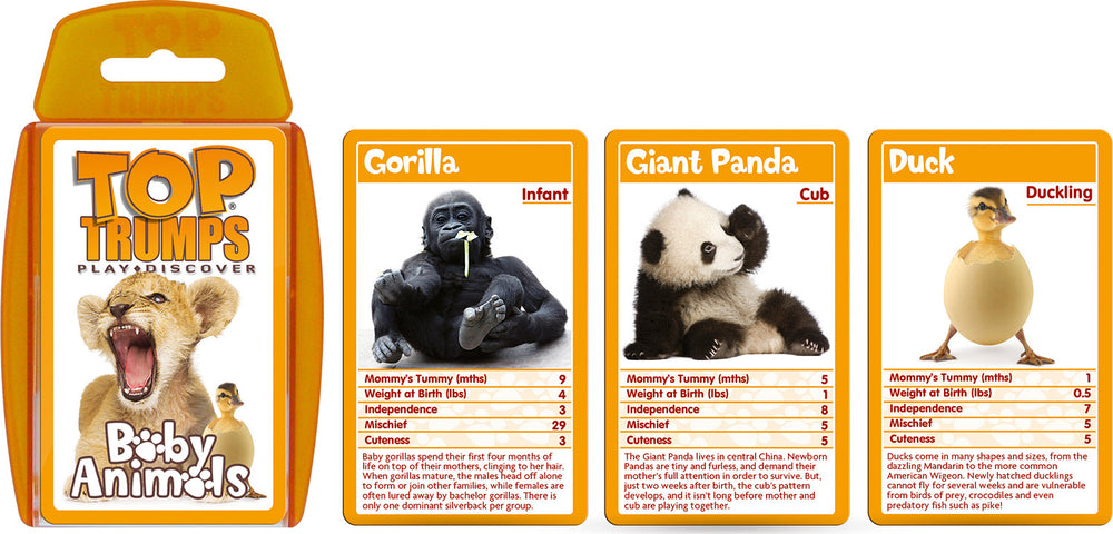 Baby Animals Top Trumps