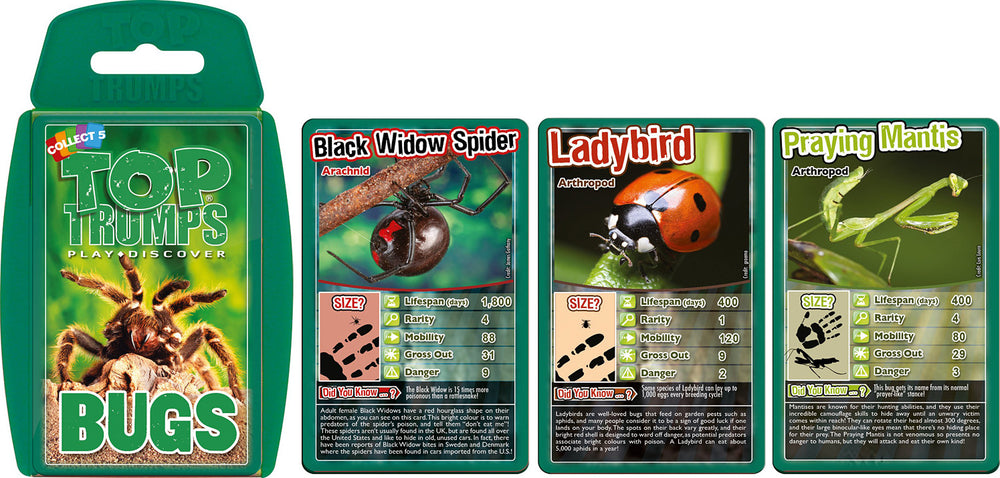 Bugs Top Trumps