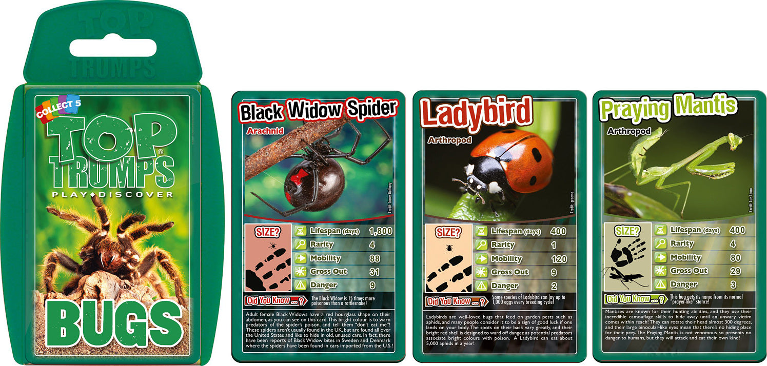 Bugs Top Trumps