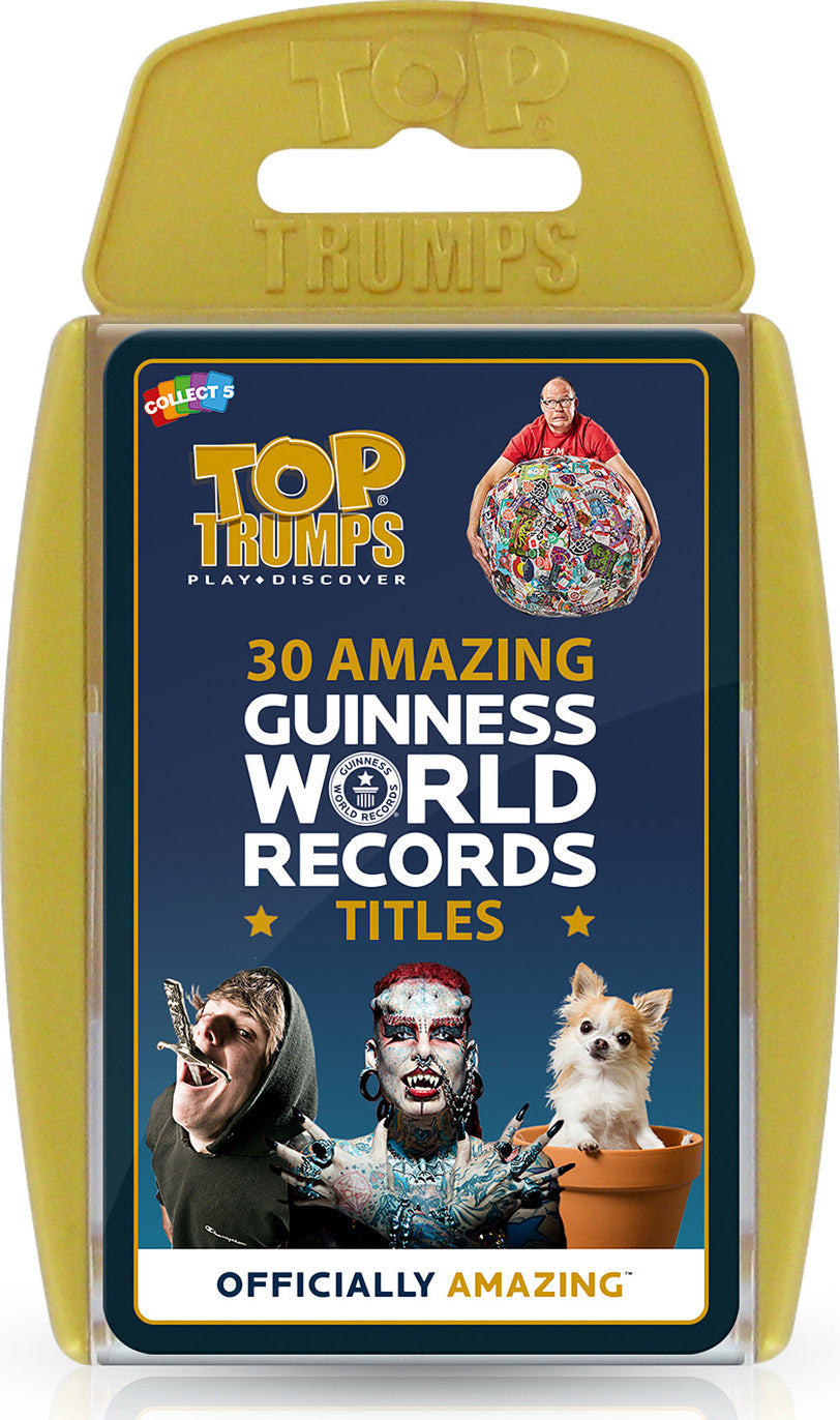 Guinness Book World Records Top Trumps