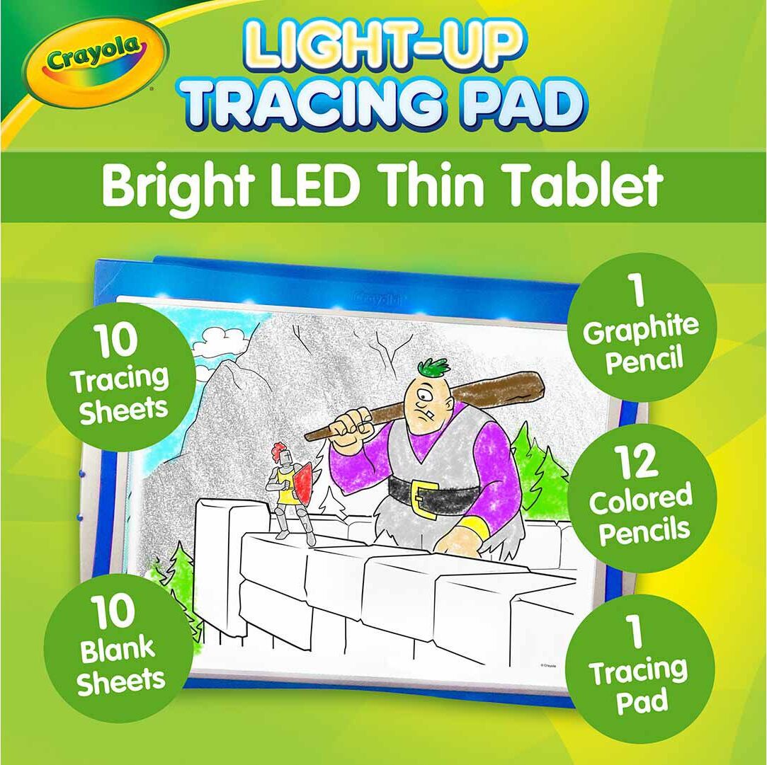 Light-Up Tracing Pad, Blue