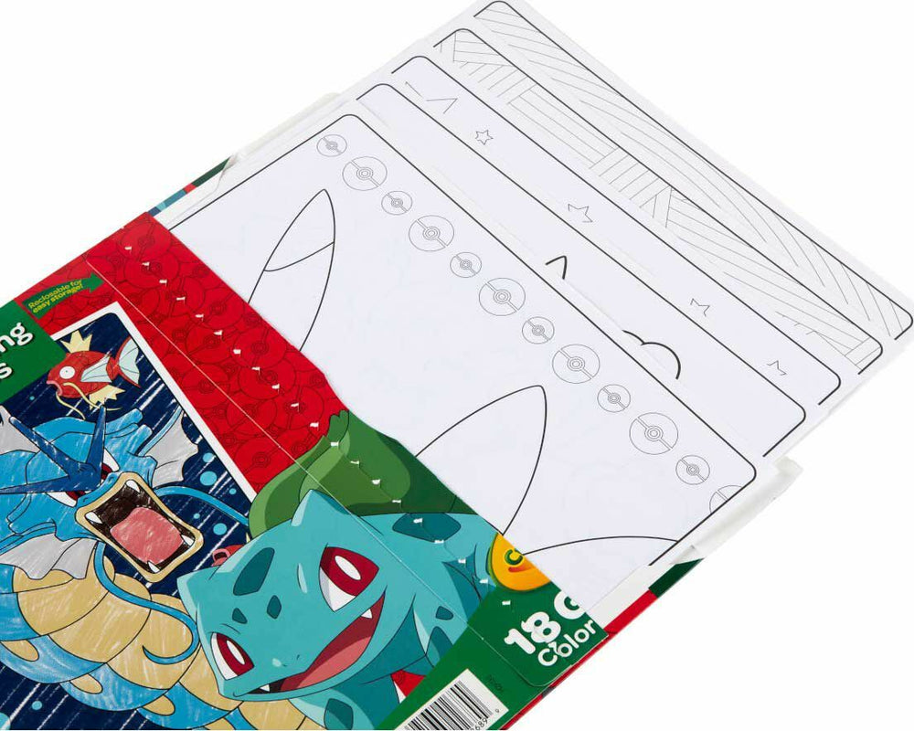 Giant Coloring Pages - Pokemon - 18 pages