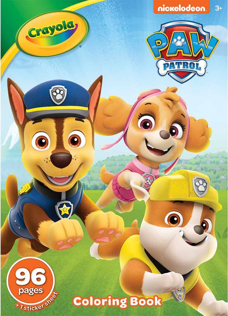 96-Page Coloring Book, Paw Patrol