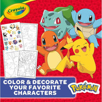 96-Page Coloring Book, Pokemon