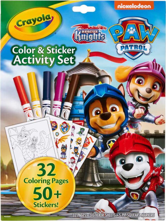 Color & Sticker Activity Set, Paw Patrol