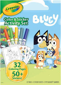 Color & Sticker Activity Set, Bluey