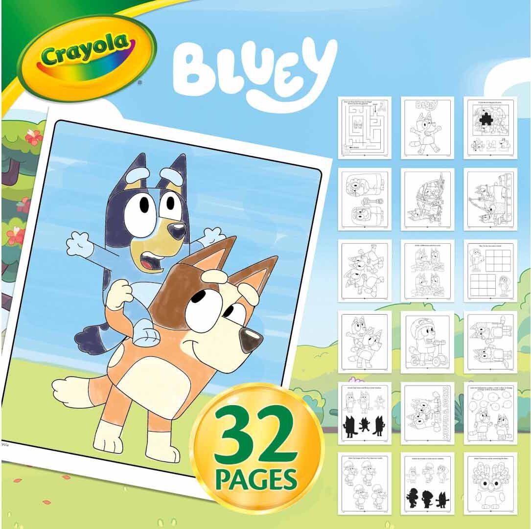 Color & Sticker Activity Set, Bluey