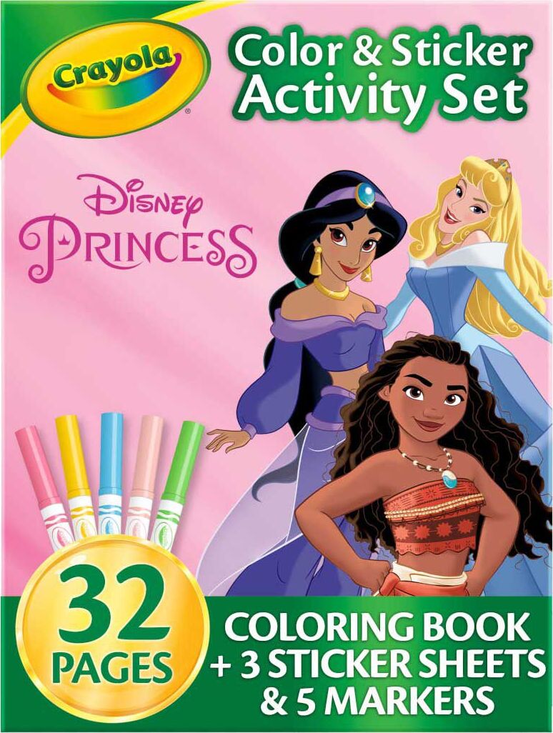 Color & Sticker Activity Set, Princess