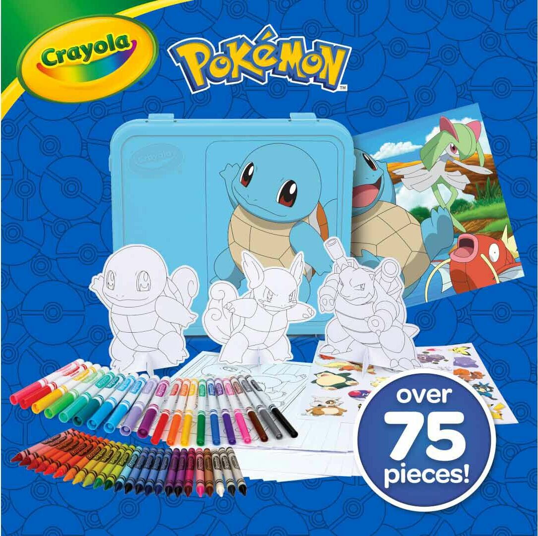 Pokémon Coloring Art Case - Squirtle - 75+ Pcs