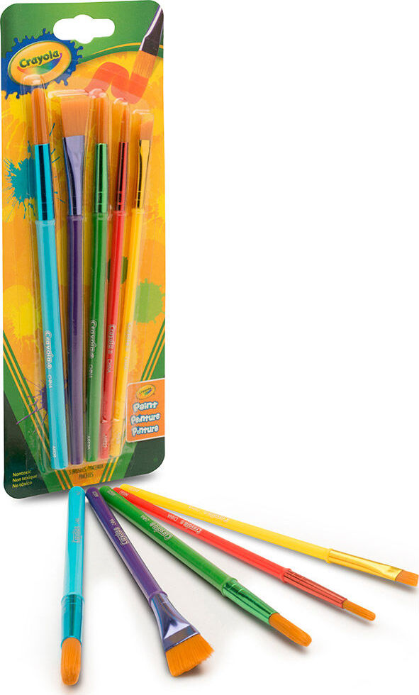 5 Pack Art and Craft Brush Set