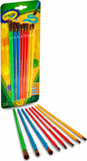 8 Pack Art and Craft Brush Set