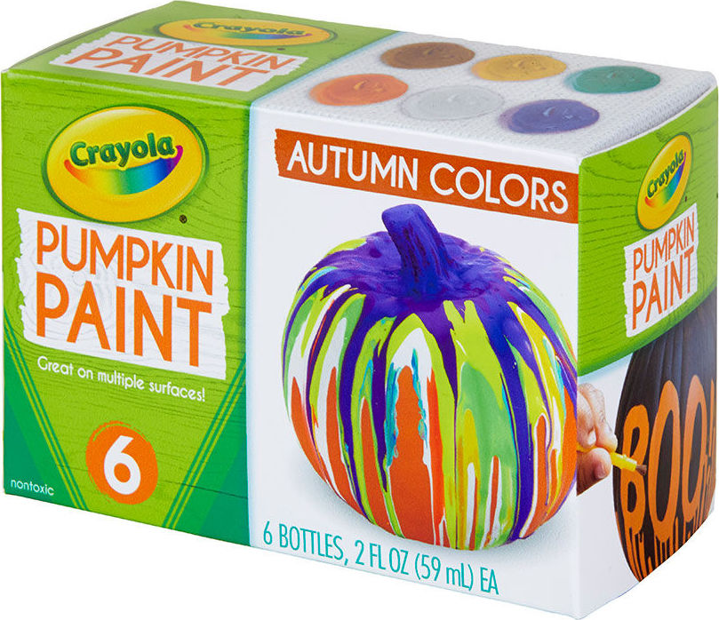 6 Count Pumpkin Paint Set - Autumn Colors