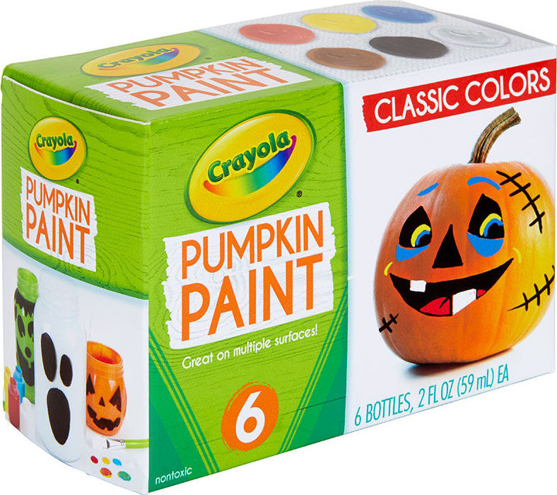 6 Count Pumpkin Paint Set - Classic Colors