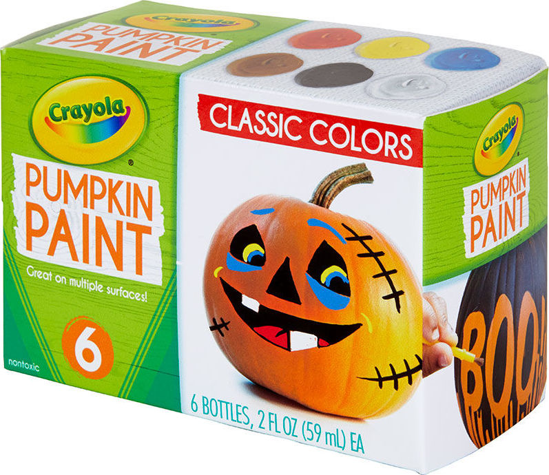 6 Count Pumpkin Paint Set - Classic Colors