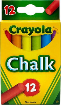 12 Ct Multi-Colored Children's Chalk