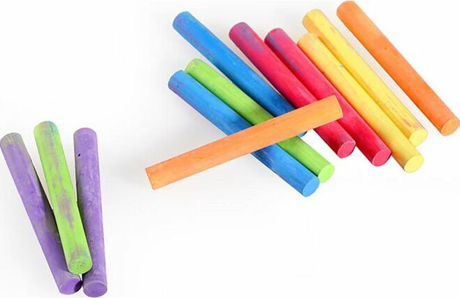 12 Ct Multi-Colored Children's Chalk