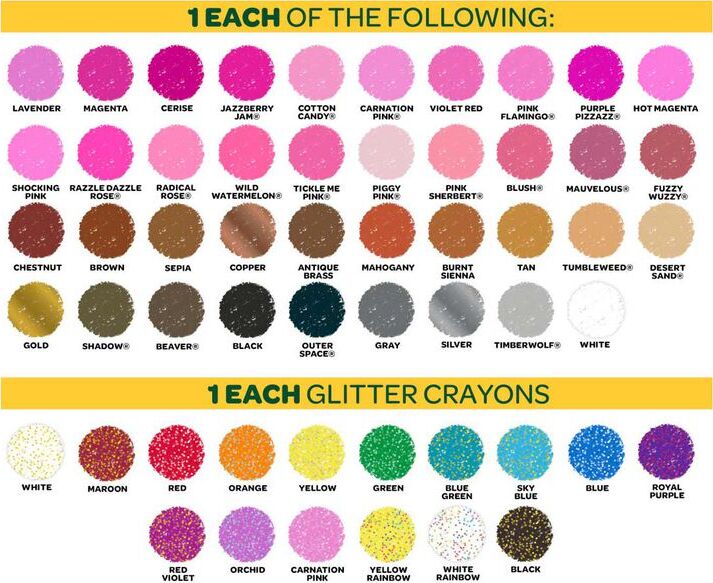 152 Ct Ultimate Crayon Collection