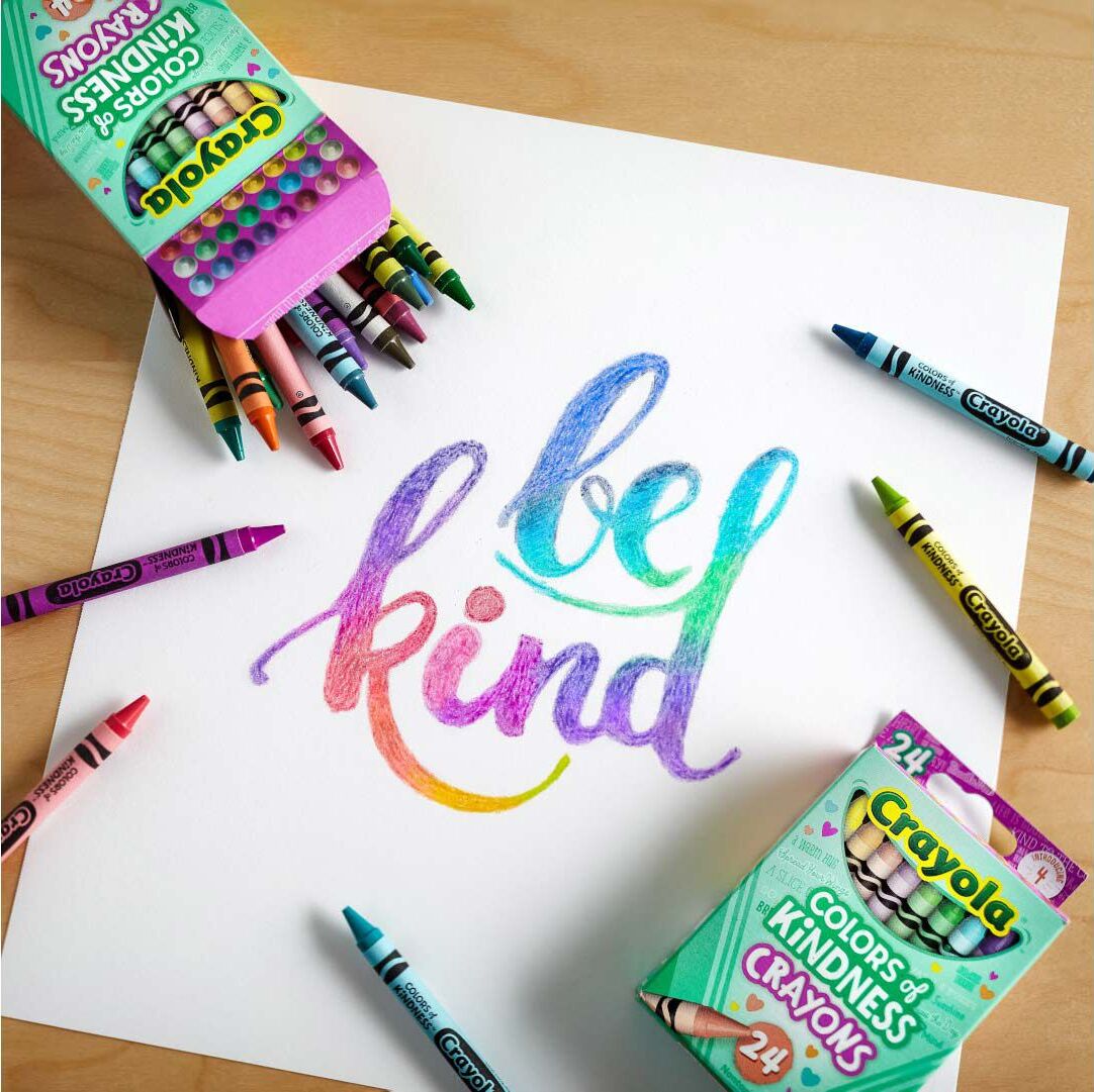 24 Ct Colors of Kindness Crayons