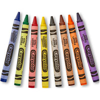 8 Ct Large Ultra-Clean Washable Crayons