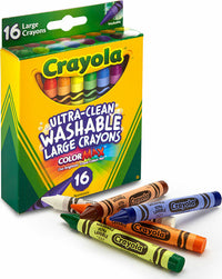 Kid's First Large Washable Crayons 16 ct.