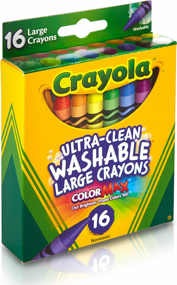 Kid's First Large Washable Crayons 16 ct.