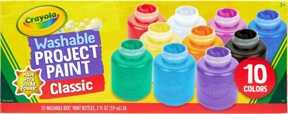 Washable Kids Paint - 10 Count