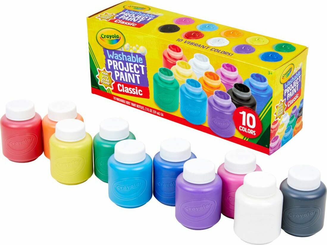 Washable Kids Paint - 10 Count