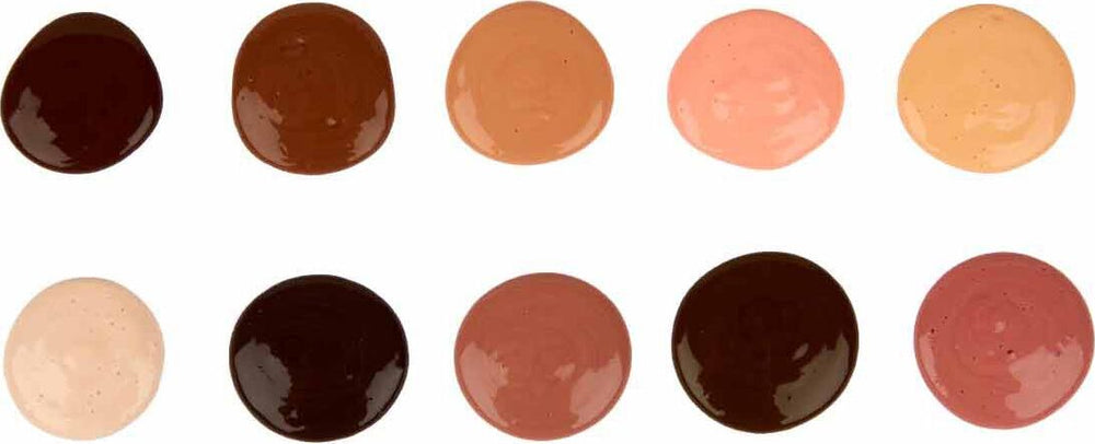10 Ct Washable Paint, 2-oz. Bottles, Colors of the World