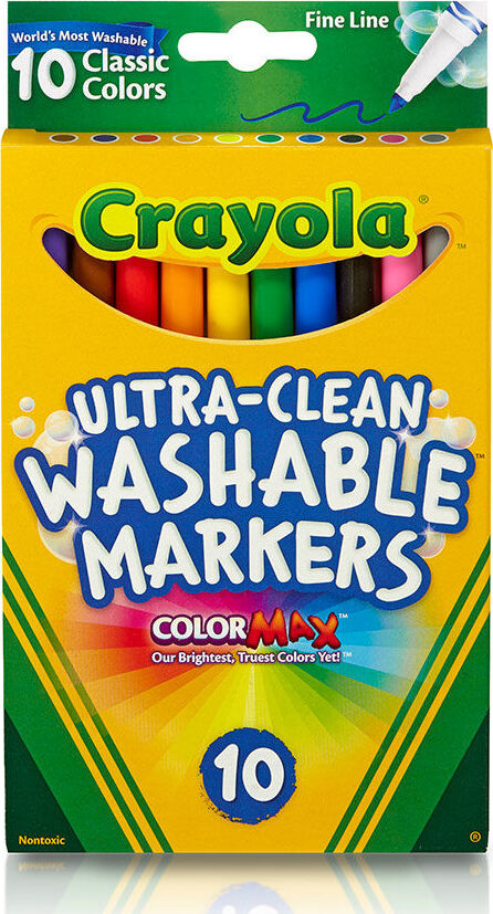 10 ct. Ultra-Clean Washable Classic - Fine Line - Color Max Markers