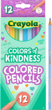 12 Ct Colors of Kindness Colored Pencils