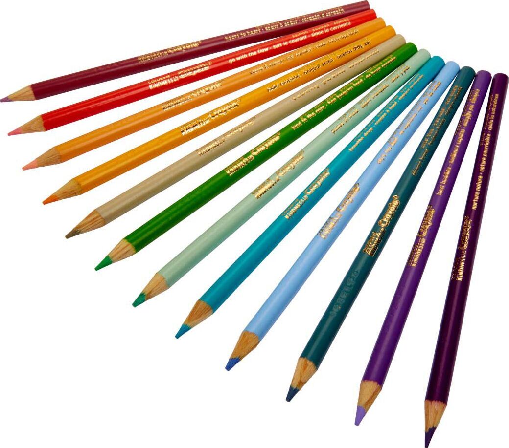12 Ct Colors of Kindness Colored Pencils