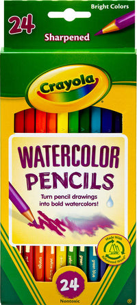 Watercolor Pencils - 24 Count