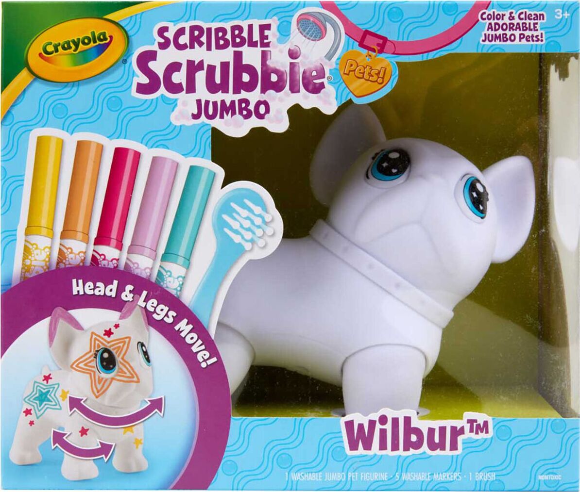 Scribble Scrubbie Poseable Jumbo Pet