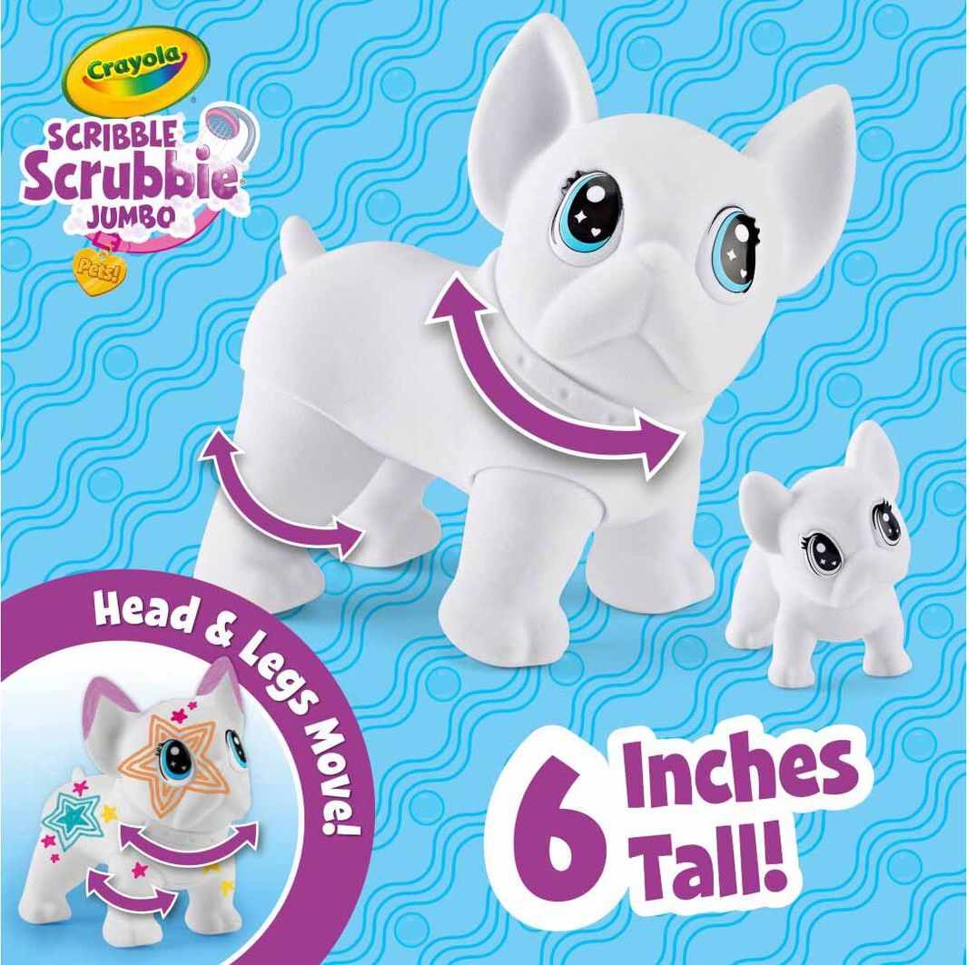 Scribble Scrubbie Poseable Jumbo Pet