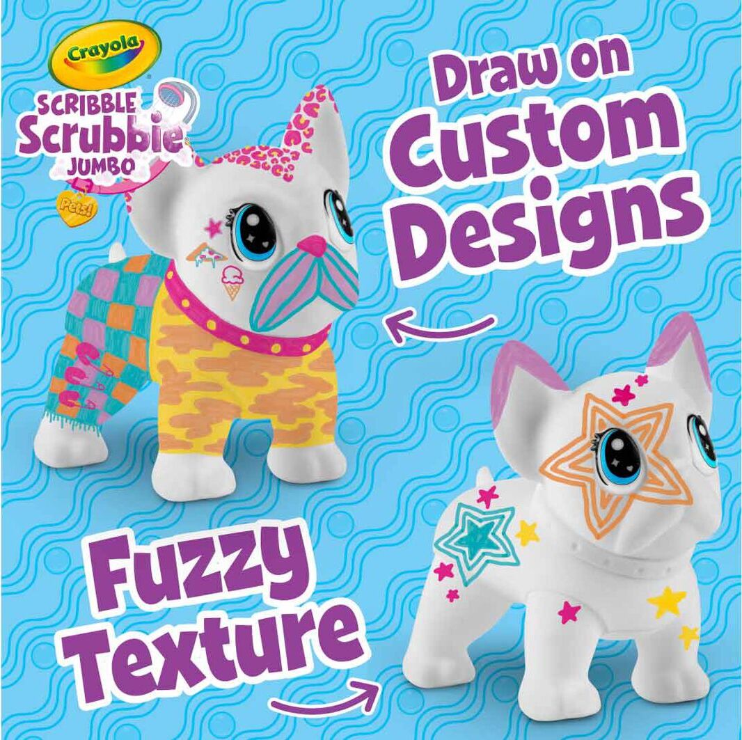 Scribble Scrubbie Poseable Jumbo Pet