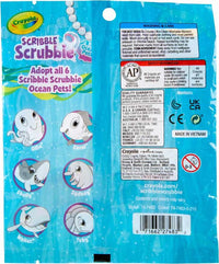 1 Ct Scribble Scrubbie, Ocean Pets