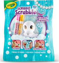 1 Ct Scribble Scrubbie, Ocean Pets