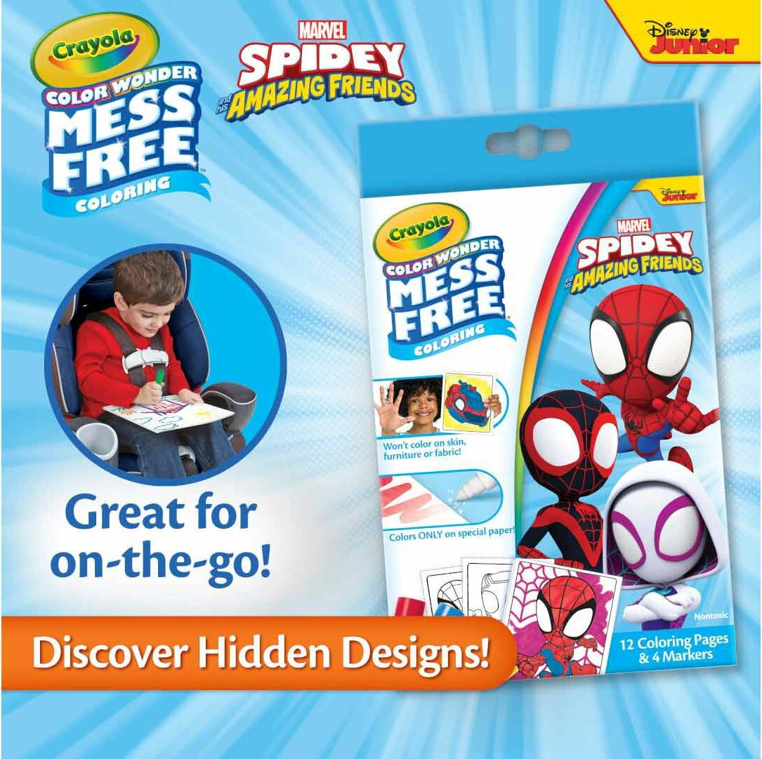 Color Wonder Mini Box Set - Spidey and His Amazing Friends
