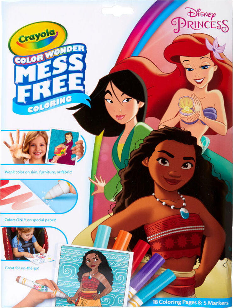 Color Wonder Coloring Pad and Markers - Princess