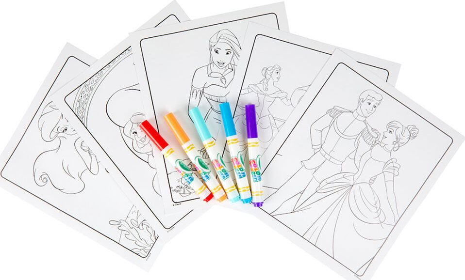 Color Wonder Coloring Pad and Markers - Princess