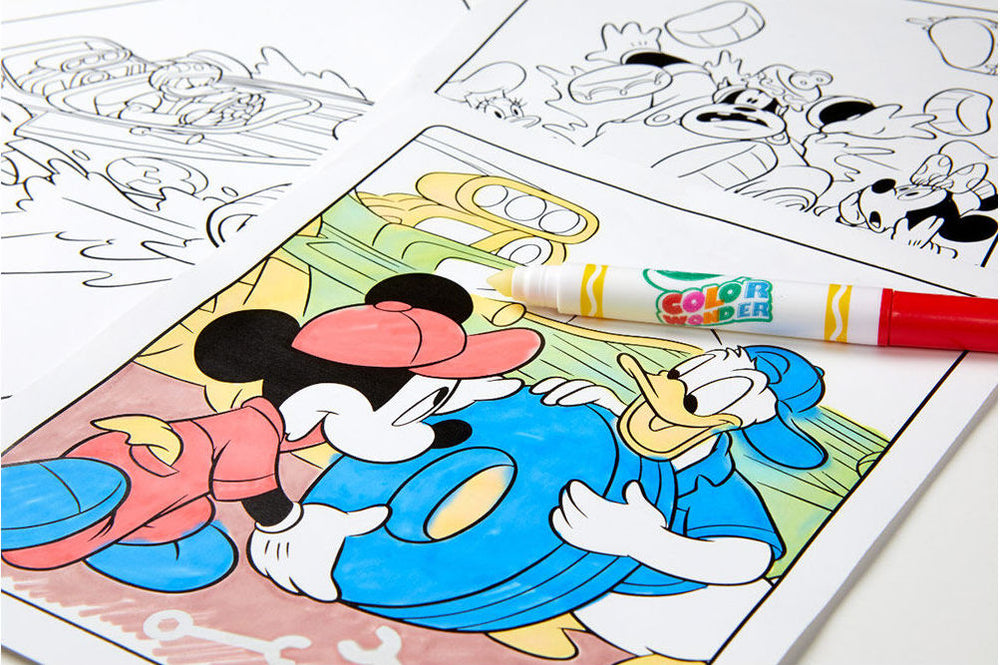 Color Wonder Coloring Pad and Markers - Mickey