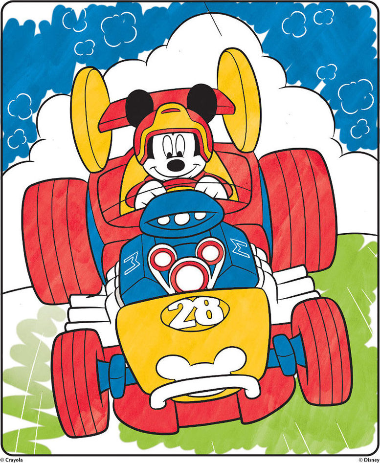 Color Wonder Coloring Pad and Markers - Mickey